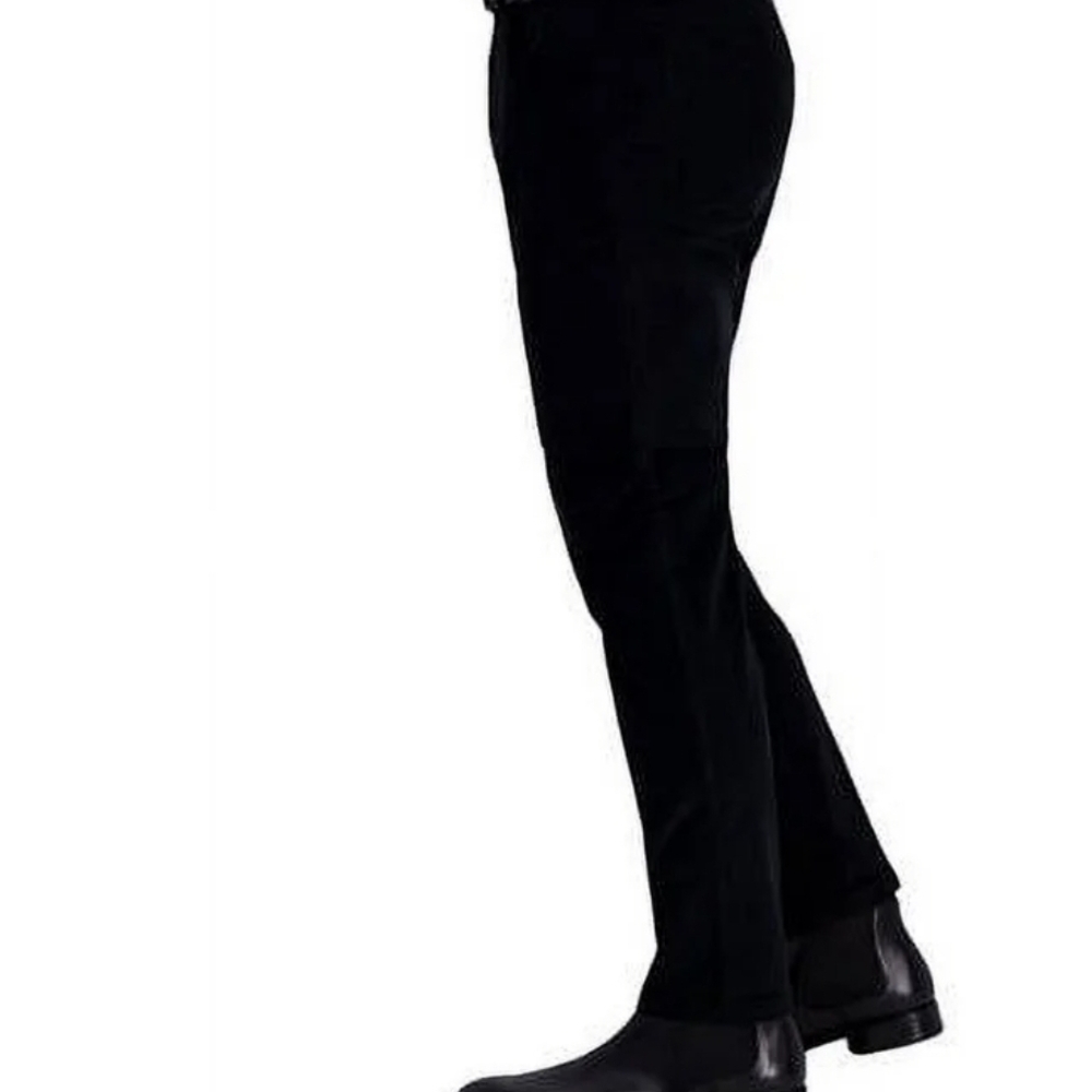 Reaction Kenneth Cole Men's Sleek Black Dress Pants